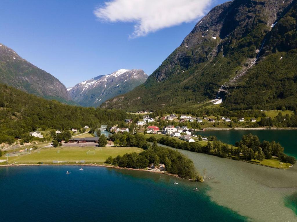 Vollsnes Feriehus Villa Hjelle Exterior foto